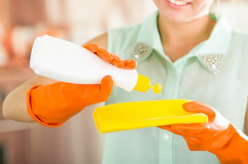 Local cleaner in Collierswood preparing a property