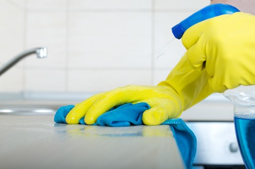 Charity partnership for reusable cleaning supplies